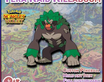 Pokemon Scarlet & Violet | Tera Raid Rillaboom | 6 IV's Ready | Free Masterball | Fast Trade