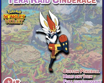 Pokemon Scarlet & Violet | Tera Raid CINDERACE | 6 IV's Ready | Free Masterball | Fast Trade