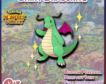 Pokemon Scharlachrot & Violett | Glänzender Dragonit | 6 IV's |  Schneller Handel