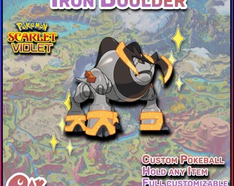 Pokemon Scharlachrot & Violett | Eisen Boulder | 6 IV's |  Schneller Handel