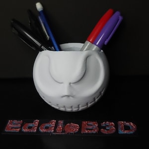 Jack Skellington Pen Holder/Flower Pot