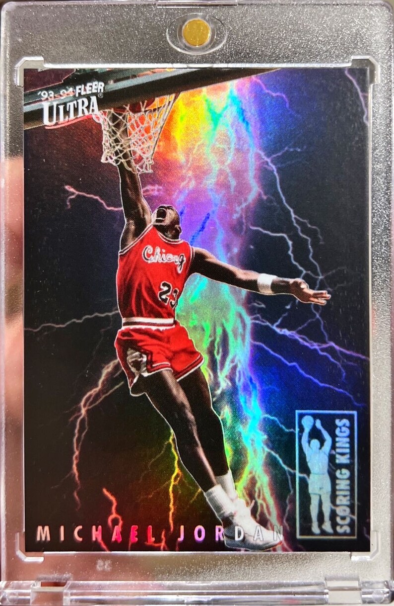199394 Ultra Michael Jordan Scoring Kings Holo Custom Etsy