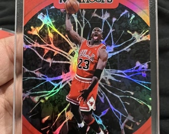 Hoops Michael Jordan High Voltage Custom Basketball Card