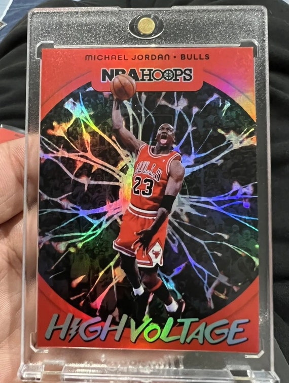 Hoops Michael Jordan High Voltage Custom Basketball Card