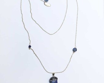 Lapis Free-form Necklace – Maile By Design