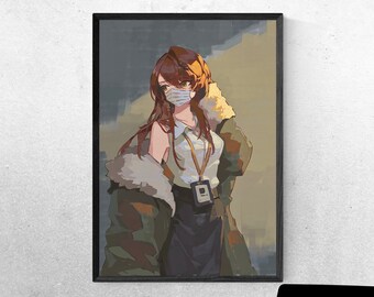 Siobhan Alchemy Stars Wall Art | Alchemy Stars Poster | Gacha Game Wall Art