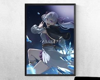 Noelle Silva väggkonst, Noelle Silva-affisch | Black Bull väggkonst, Clover Anime väggkonst | Black Bull-affisch, Clover Anime-affisch | Animegåva