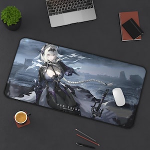 PGR Bianca Desk Mat, PGR Mousepad, Punishing Gray Raven | Anime Mousepad, Anime Desk Mat |  Anime Gift, Gamer Gift