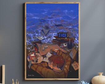 Itoshie Sae Wallart | Blue Lock Sae Poster, Blue Lock Wallart, Itoshi Sae Anime Wall Art, Blue Lock Sae Anime Poster | Blue Lock Anime Gift