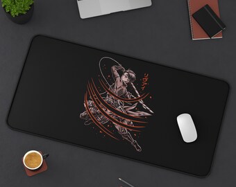 Levi Deskmat | Titan Mousepad, Titan Deskmat, Anime Deskmat, Anime Mousepad | Anime Gift for Him, Gift ForHim, Giftfor Her, Gaming Gift
