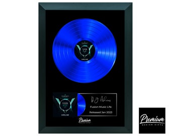 Custom Plaque | Personalized Plaque | Vinyl Poster | Frame Award Record Plaque | Personalized Vinyl | Music Gift Music | Plaque Custom