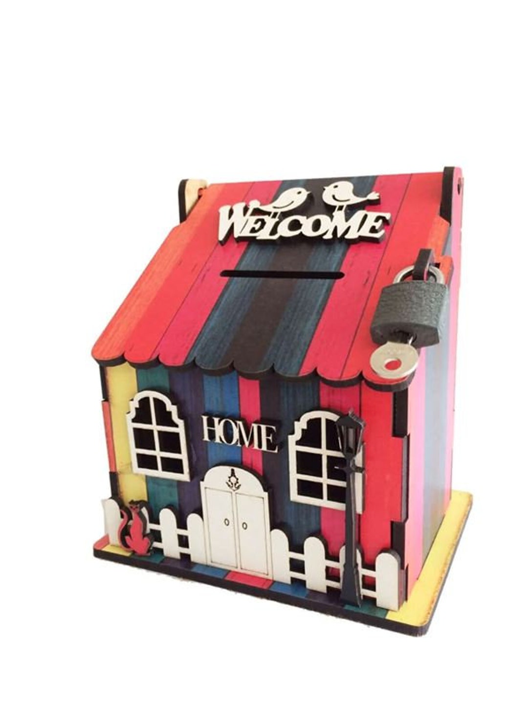 Home Moneybox Money Box Piggy Bank Saving Sparbüchse Etsy