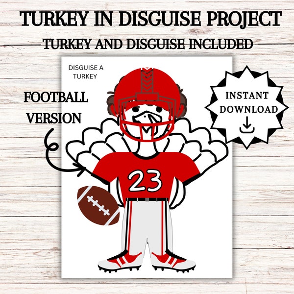 Disguise a Turkey, Turkey in Disguise Printable, Thanksgiving Activities, Thanksgiving Kids Table Activities,  Disguise a Turkey Ideas
