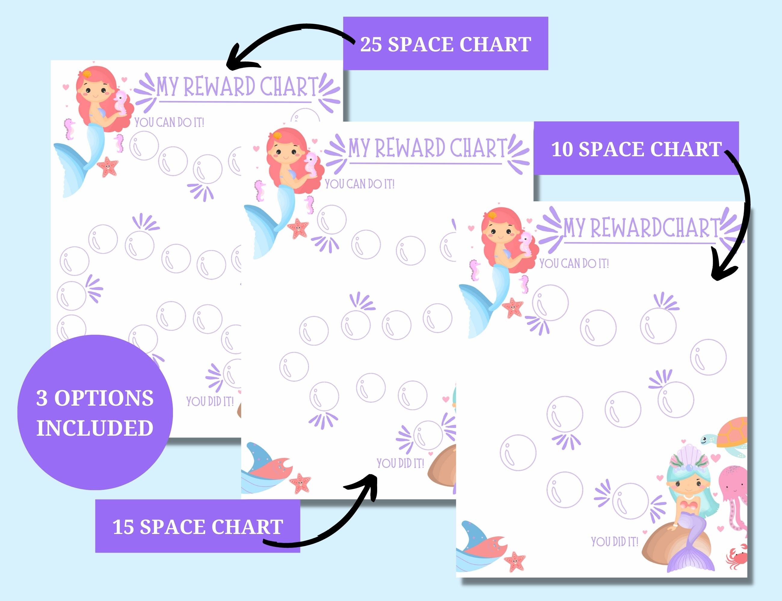 Reward Chart, Kids Reward Chart, Potty Training Chart, Toddler Potty ...