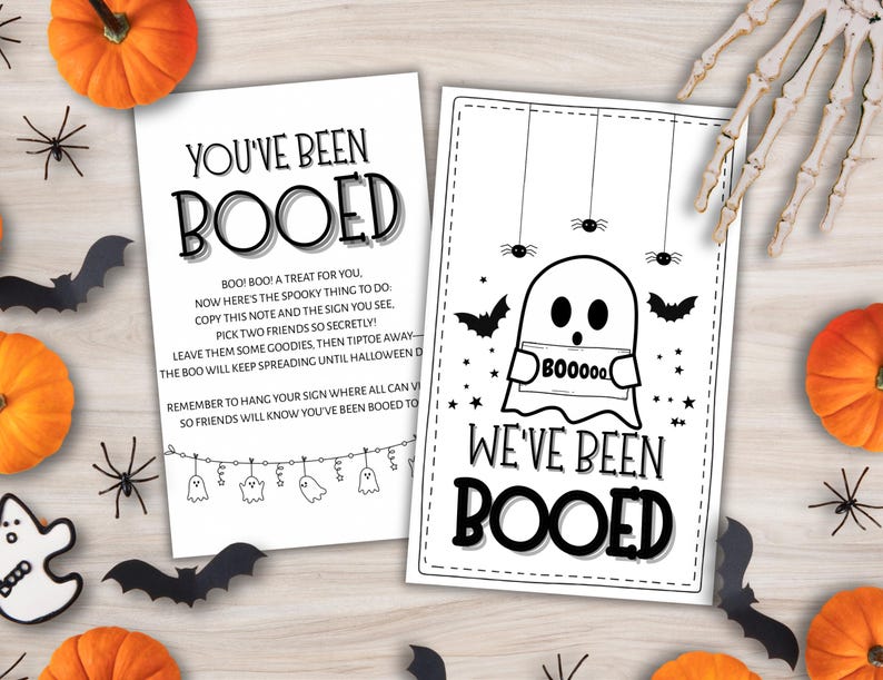 We’ve Been Booed Printable Kit, Neighborhood Boo Game, You’ve Been ...
