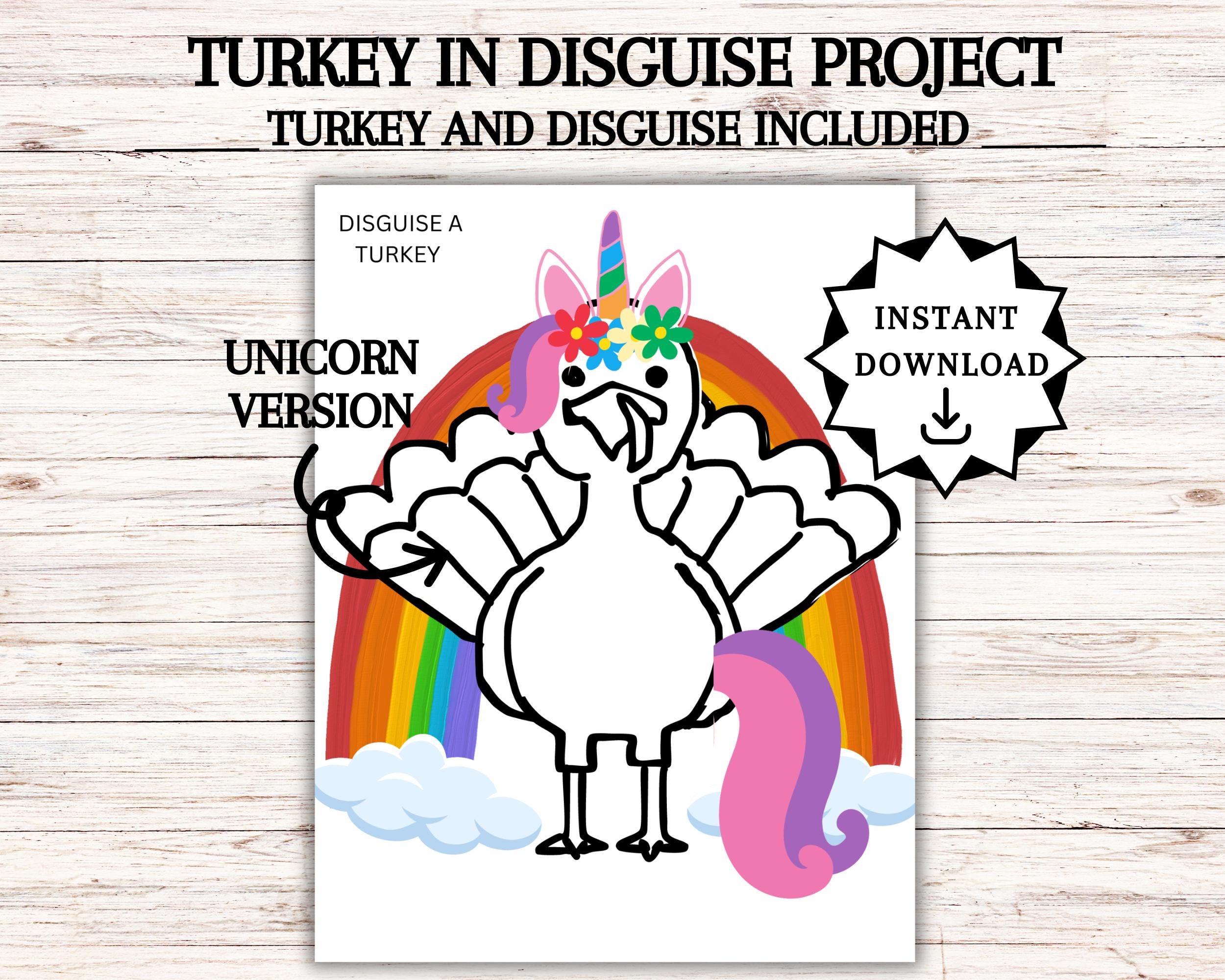 disguise a turkey, turkey in disguise printable, thanksgiving