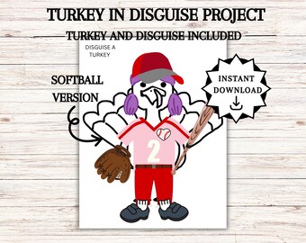 Disguise a Turkey Blank Ice Cream Disguise - Etsy UK