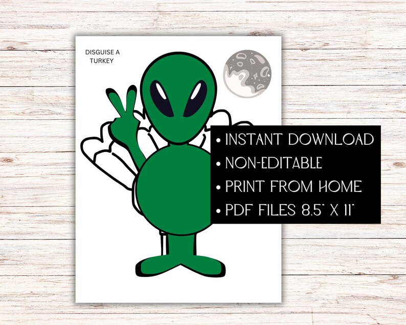 Disguise a Turkey, Turkey in Disguise Printable, Thanksgiving ...