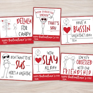 Tween-Valentinstagskarten, lustiger Kinder-Valentinstag, lustiger Teenager-Valentinstag, lustiger Valentinstag, Valentinstag für Teenager, Valentinstag, Klassenkamerad-Valentinstag, trendiger Valentinstag