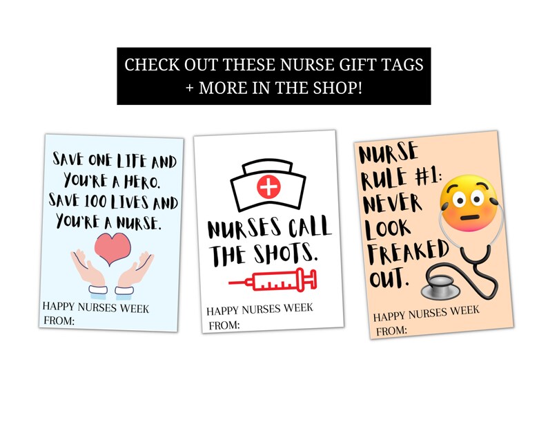 Happy Nurses Week Printable Banner Nurses Appreciation Etsy