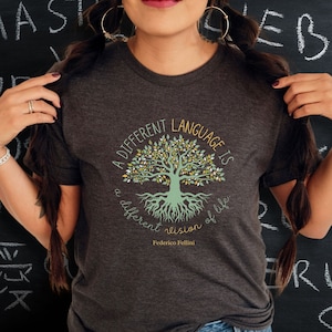 Chic Linguist T-Shirt, Language Learner, Polyglot Gift, Linguistics Shirt, Linguaphile Gift, Foreign Language Teacher, EFL Instructor Gift
