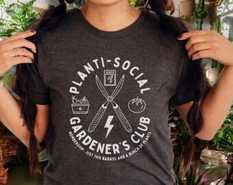 Garden Lovers Shirt, Green Thumb Gift Ideas, Plant Lovers Gardening Tshirt, Plant Dad's Birthday Gift, Homesteader Crewneck Tee