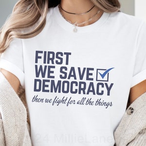 Pro-Democracy Republican Shirt, Country Over Party Tee, Anti-Trump Activism Gift, 2026 Election TShirt