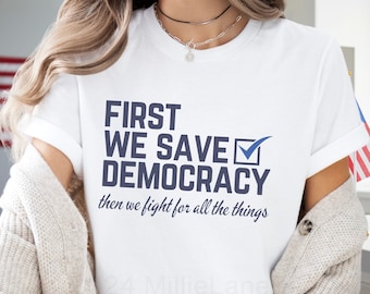 Pro-Democracy Republican Shirt, Country Over Party Tee, Anti-Trump Activism Gift, 2026 Election TShirt