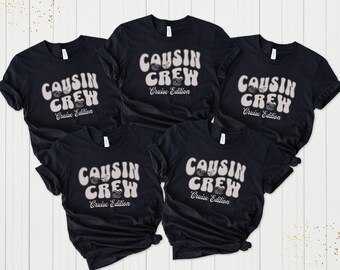 Cousin Crew Shirts, Family Cruise TShirts, Matching Cousin Tees, Group Cruise Shirts, Family Vacation Tee, Best Friends Cousins Cruise Gifts