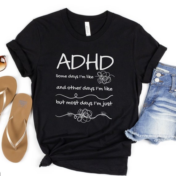 Funny ADHD Awareness Shirt, ADHD Teacher T Shirt, School Counselor