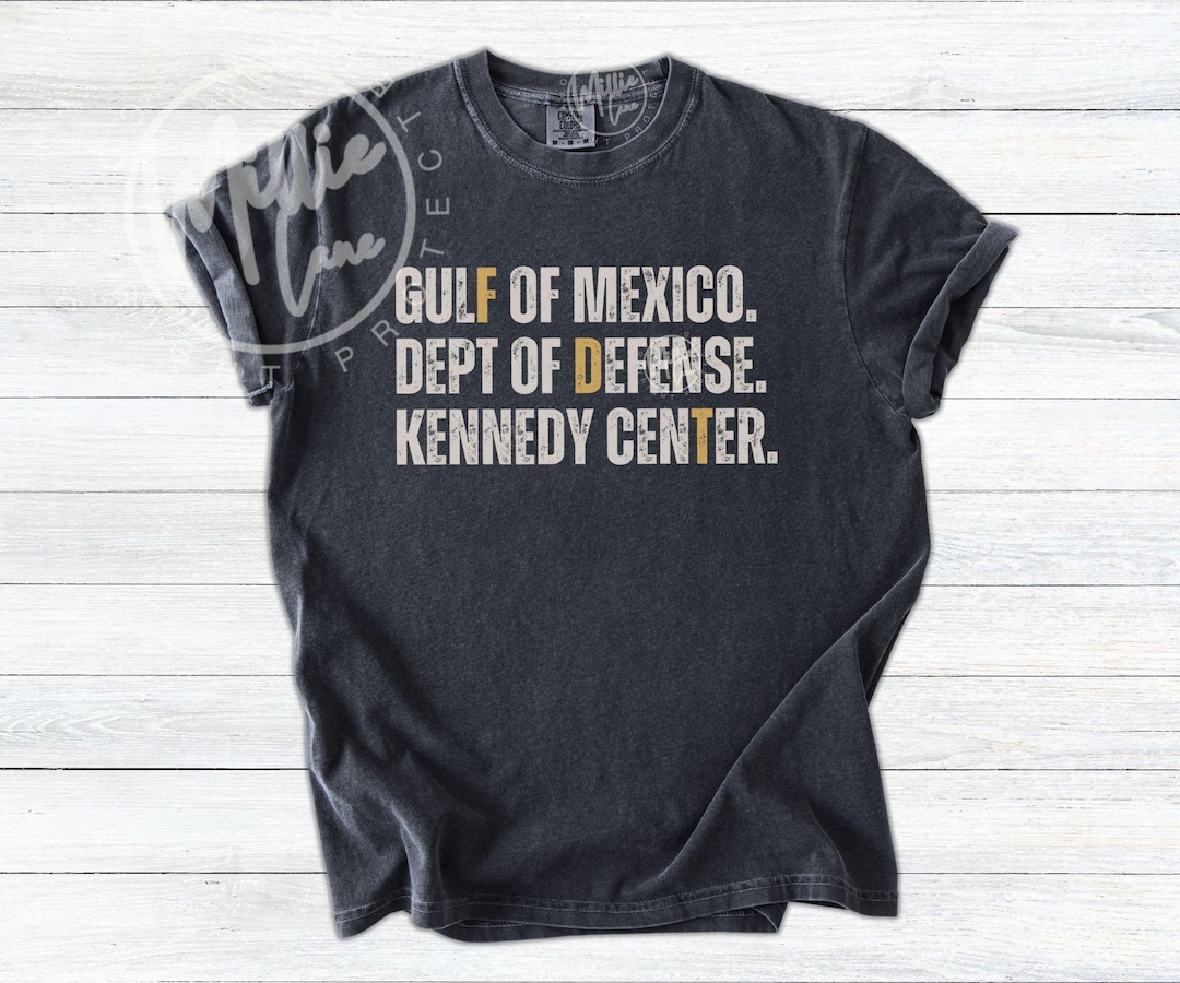 FDT Kennedy Center Shirt, Funny Protest Tee, Comfort Colors® Anti