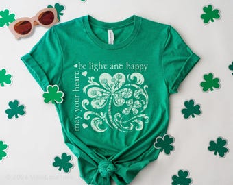 Irish Blessing Shirt, Lucky St Patrick's Day Tee, St Patty's T-Shirt, Women's Lucky TShirt, Irish Gifts, St Patricks Day Teacher Shirt