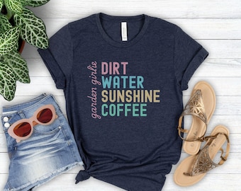 Garden Girlie Gardening Shirt, Gardener Gifts, Gardening Mom Tee, Garden Lovers T-Shirt, Mother's Day Garden Shirt, Gift for Grandma