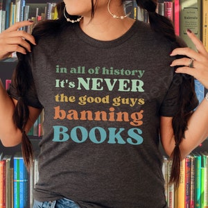 Banned Books Shirt, Book Lover T-Shirt, Literary Tee, Librarian Shirt, Freedom to Read, Activist Shirt, Read Banned Books, Banned Book Week