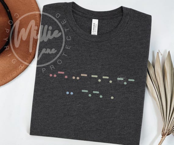 F*ck ICE Morse Code Shirt, Support Immigrants Protest TShirt, Subtle Anti-Tr*mp Activism Gift
