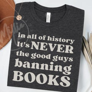 Banned Books Shirt, Book Lover Tee, Literary TShirt, Social Justice Gift, Equality T Shirt, Bookish Shirt, Reading Shirt, Librarian Shirt