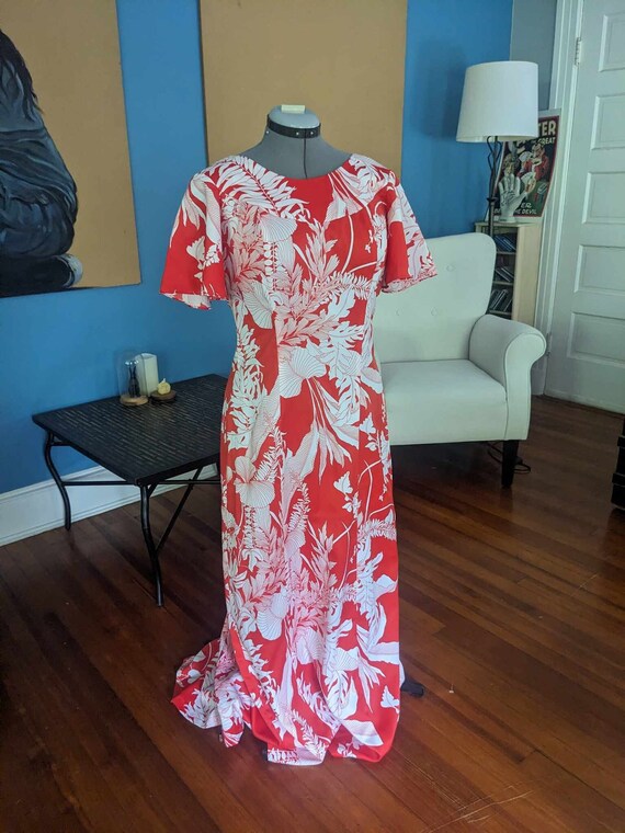 hawaiian maxi dress Gem