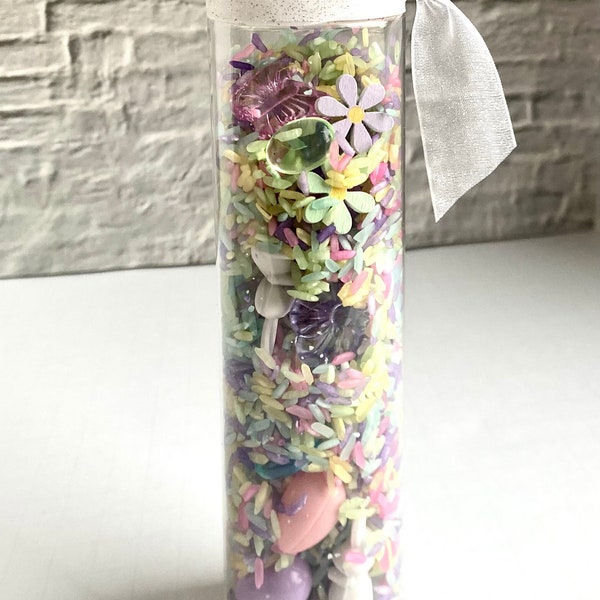 Sensory Bottle Easter Basket Gift Personalized Gift I Spy Bottle Sensory Play Sensory Toy Calm Down Bottle Autism Sensory Toy Kid’s Gift