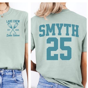 Custom matching family lake trip shirt Comfort Colors group lake vacation tshirt Personalized kids lake trip shirt Girls trip lake weekend