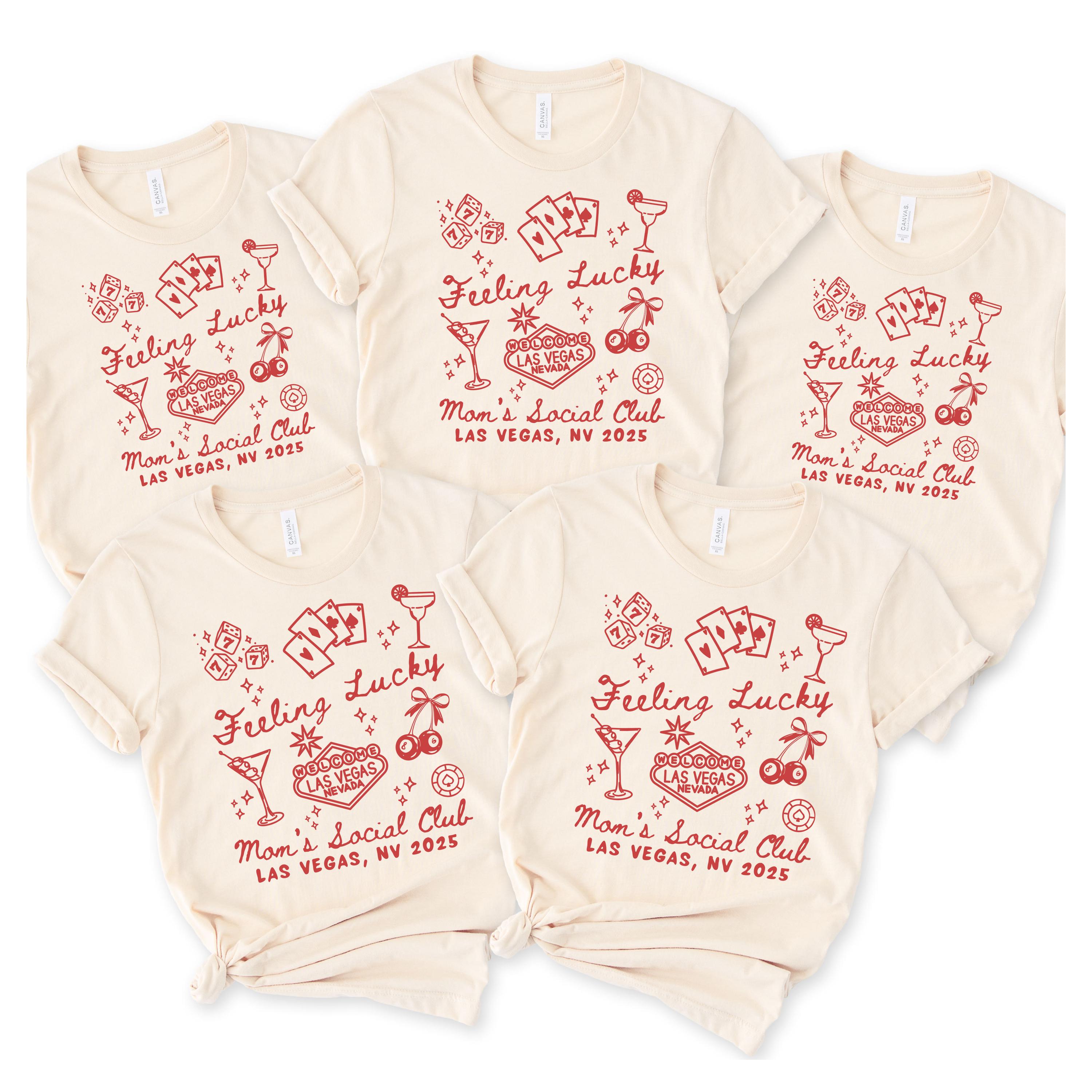 Personalized Vegas girls trip shirt Friend group annual trip t shirt Matching group Las Vegas vacation tshirt Custom summer 2025 trip tshirt