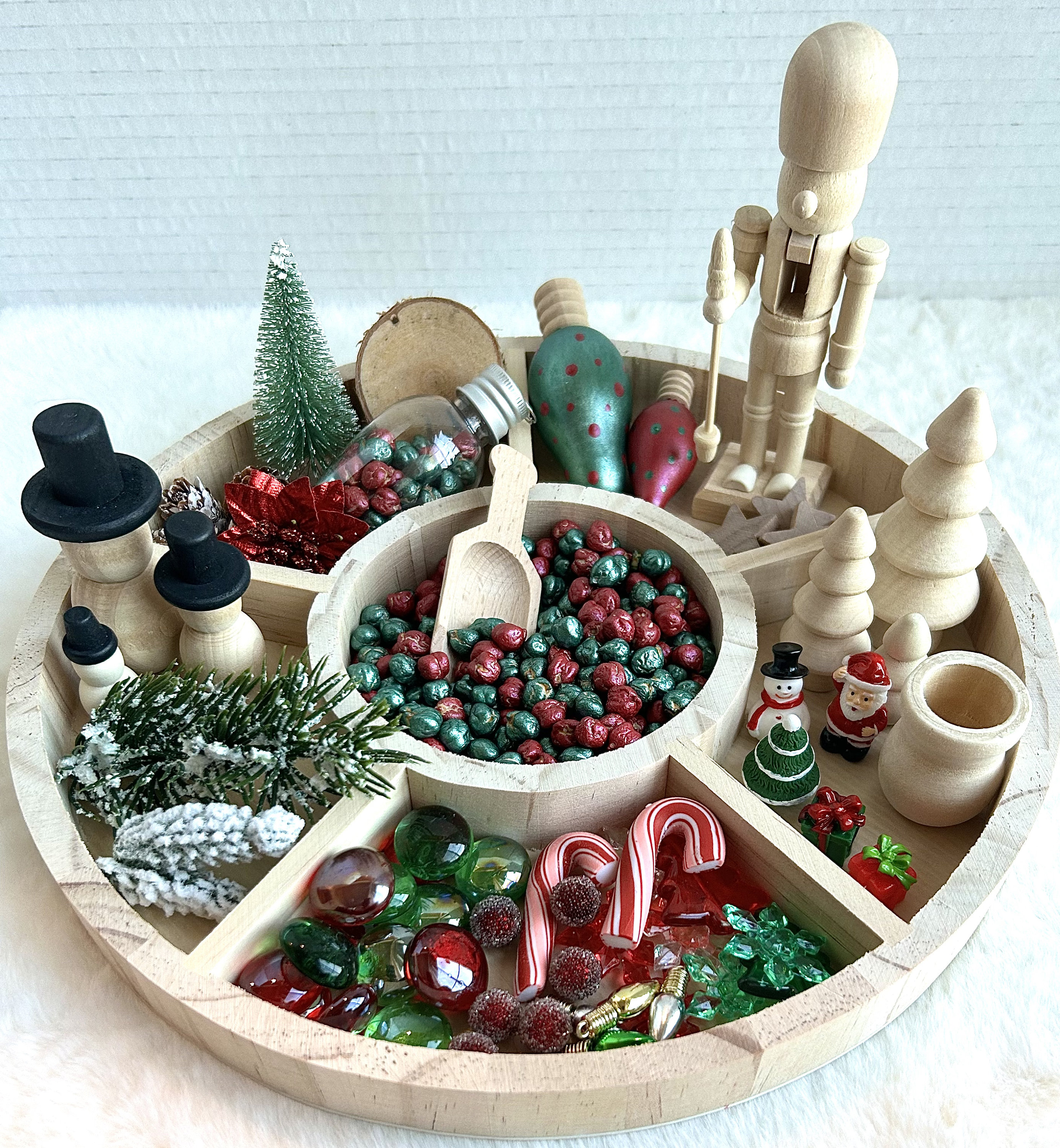 Sensory-N-Stuff Christmas sensory bin Rice - Christmas toys 2023 kids -  Christmas Sensory Bin Filler - Christmas sensory rice - Christmas stocking