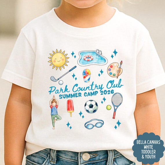 Kids summer camp shirts, Custom childrens group t shirt,  Daycare field trip tshirts, Church camp tee, Matching summer kids program shirt