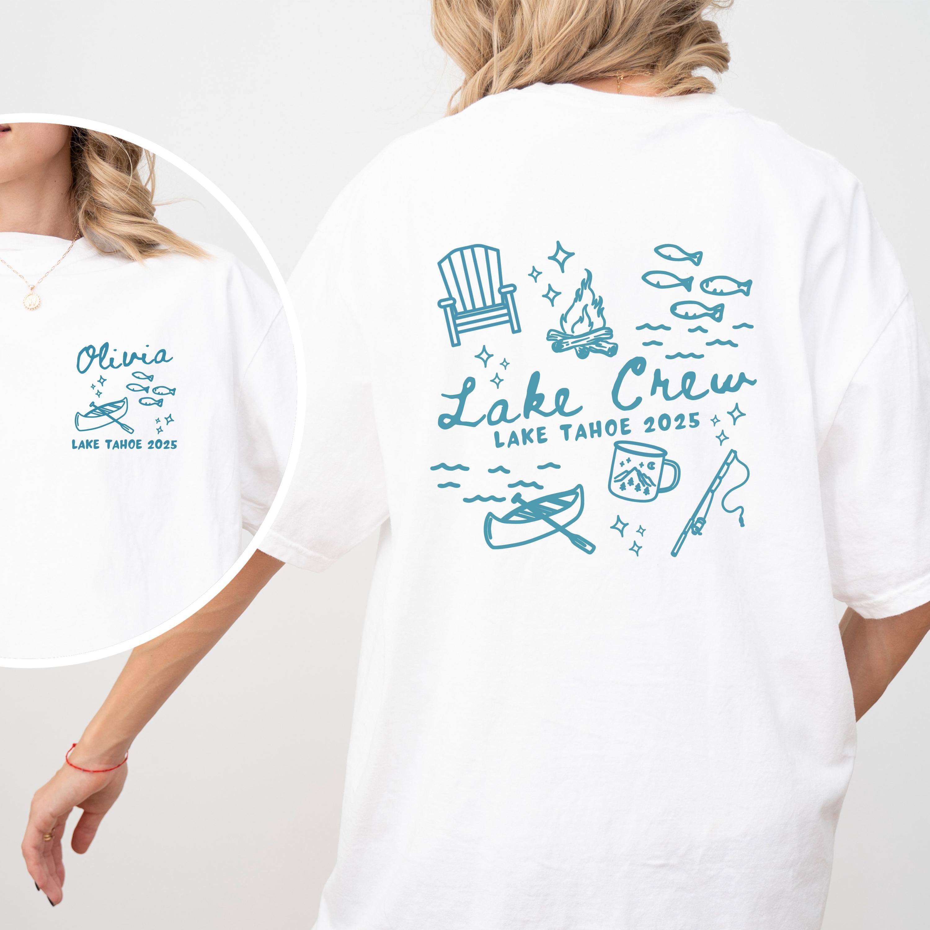 Custom family lake trip shirt Matching group family lake vacation t shirt Personalized lake crew tshirt Comfort Colors Summer 2025 vacation