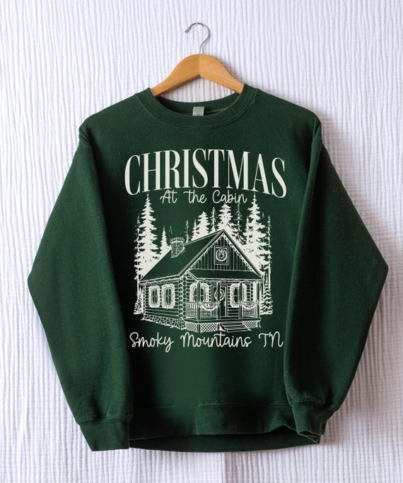Family Christmas at the cabin sweatshirt Cabin Xmas vacation shirt Custom group shirt for cabin trip