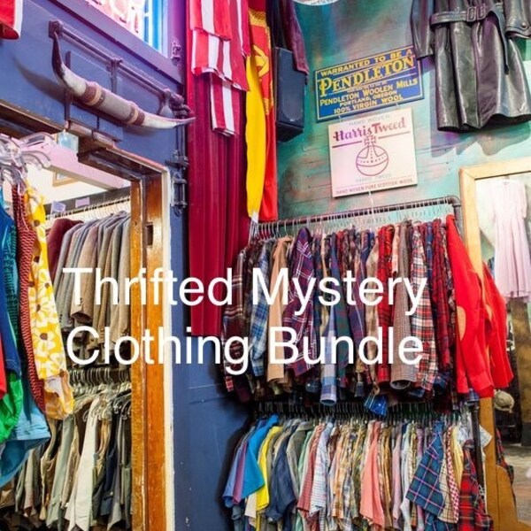 Mystery Box Vintage Clothing Etsy