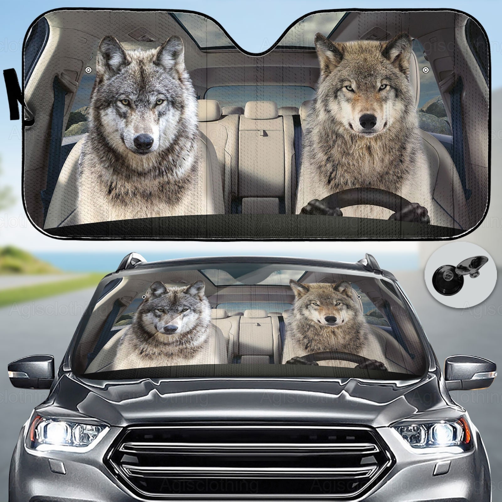 Wolfs car decor - .de