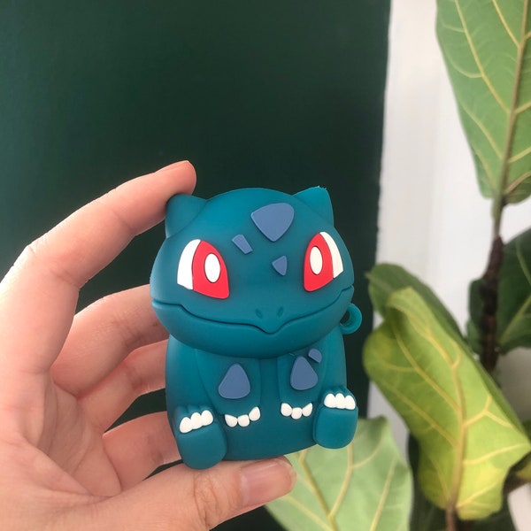 Bulbasaur inspired Airpod case Cover