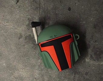 Boba Fett AirPods case Cover/ AirPod 1/2 AirPods pro