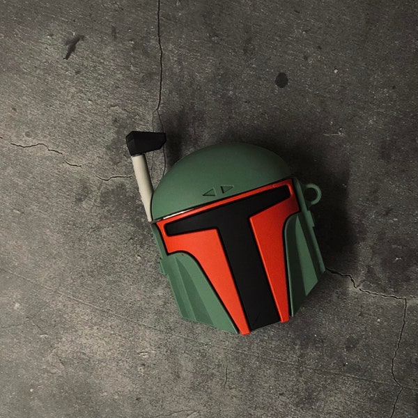 Boba Fett AirPods case Cover/ AirPod 1/2 AirPods pro