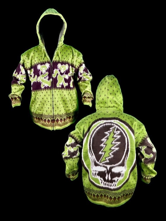 Grateful dead alpaca sweater deals